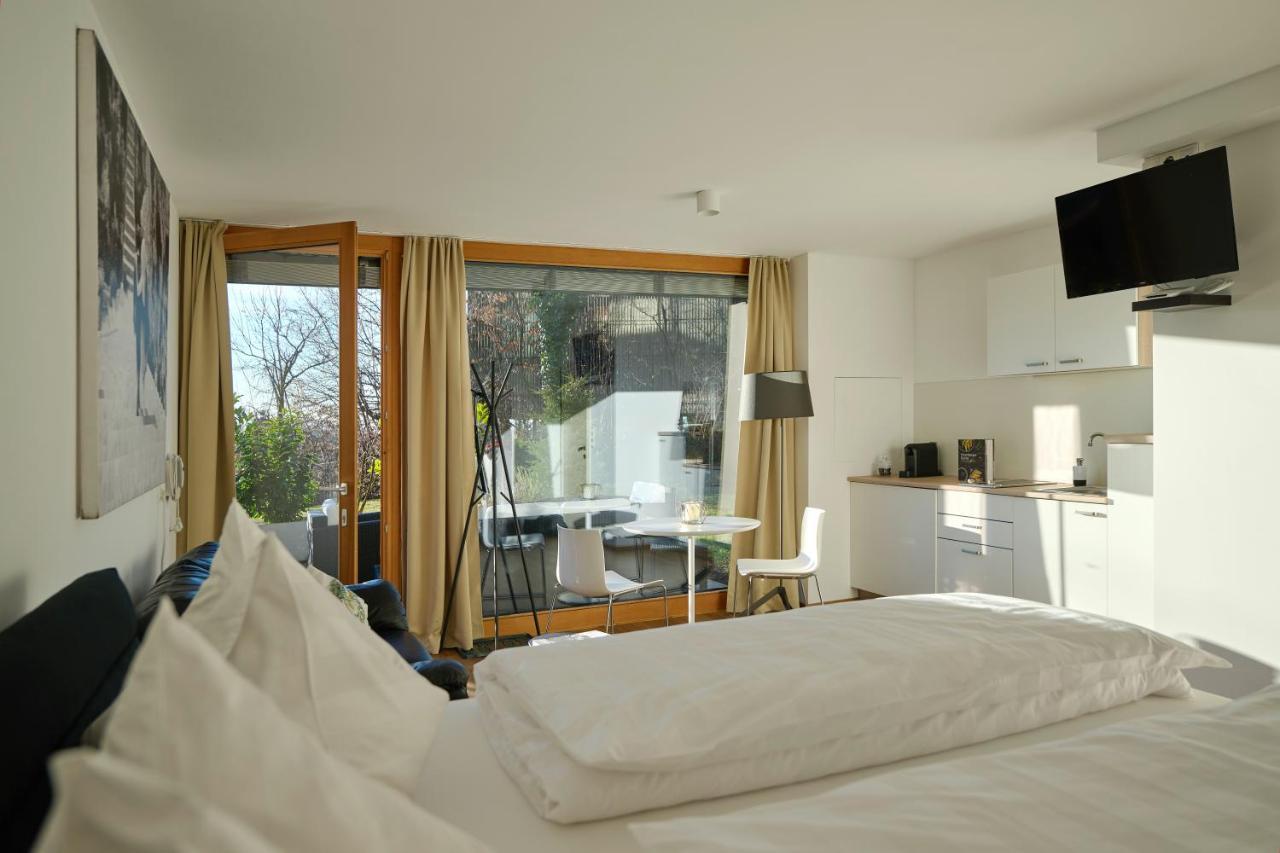 Charmantes Apartment Im Gruenen ブレゲンツ エクステリア 写真